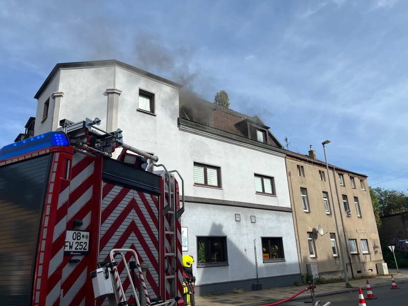 FW-OB: Küchenbrand - Foto: presseportal.de