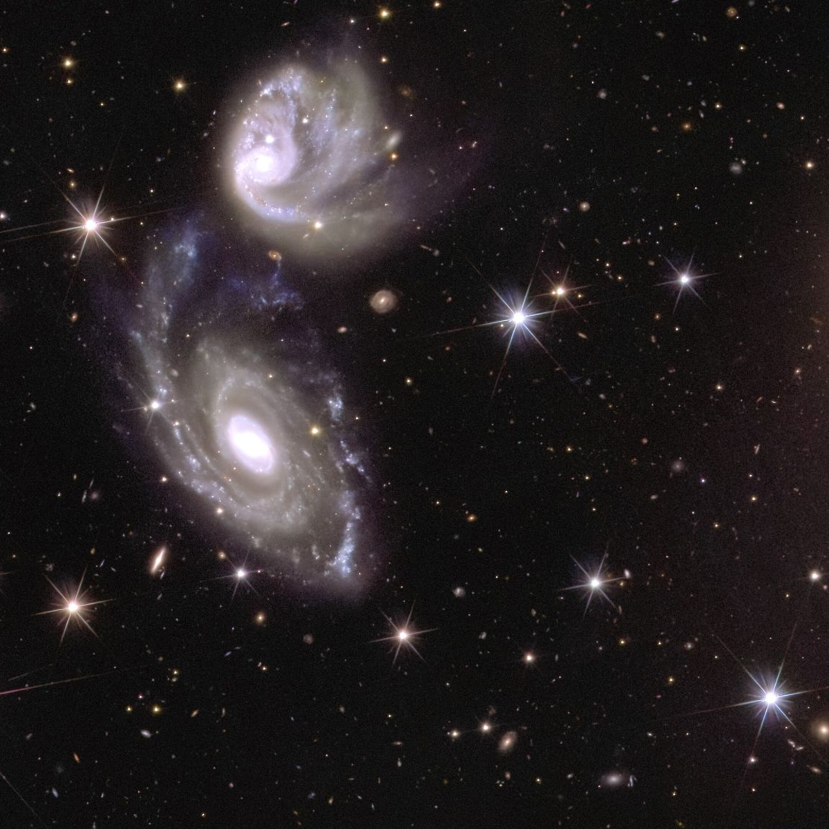 Dieses Bild ist Teil des Mosaiks, das aus Bildern von «Euclid» zusammengesetzt wurde. - Foto: Esa/Euclid Consortium/dpa