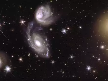 Dieses Bild ist Teil des Mosaiks, das aus Bildern von «Euclid» zusammengesetzt wurde. - Foto: Esa/Euclid Consortium/dpa