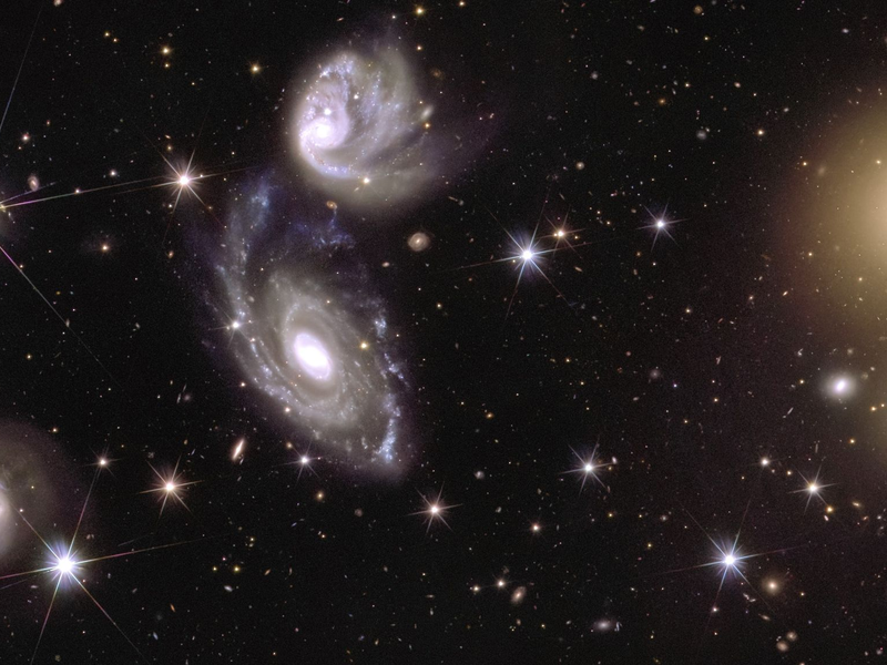 Dieses Bild ist Teil des Mosaiks, das aus Bildern von «Euclid» zusammengesetzt wurde. - Foto: Esa/Euclid Consortium/dpa