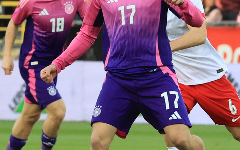 Brajan Gruda spielt mit der deutschen U21 zum Abschluss der EM-Quali in Polen 3:3. - Foto: Marian Zubrzycki/PAP/dpa