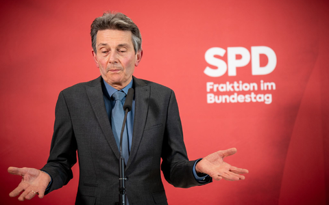 Scholz und Mützenich - Foto: Michael Kappeler/dpa