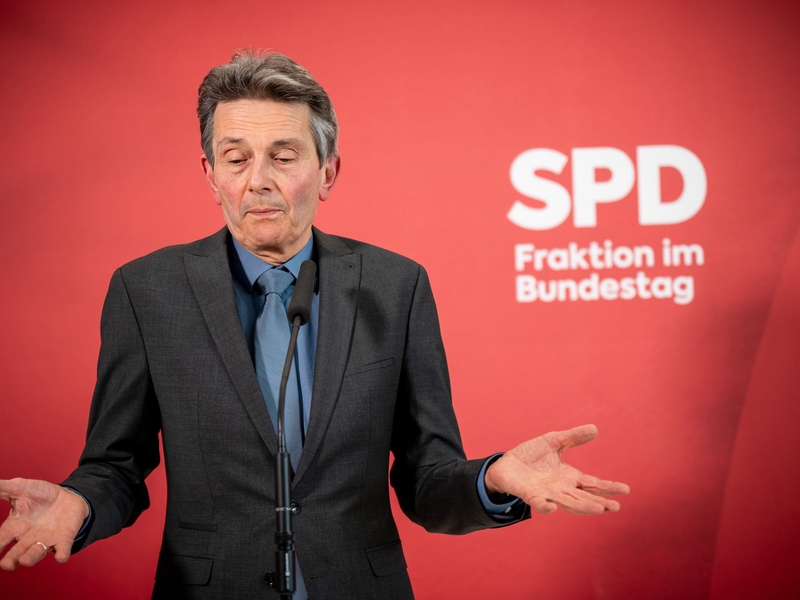 Scholz und Mützenich - Foto: Michael Kappeler/dpa