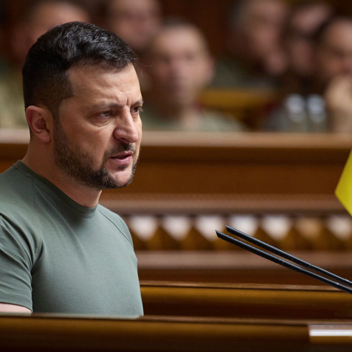 Selenskyj will seinen sogenannten Siegesplan vorstellen. (Archivbild) - Foto: -/Ukrainian Presidential Press Office/AP/dpa