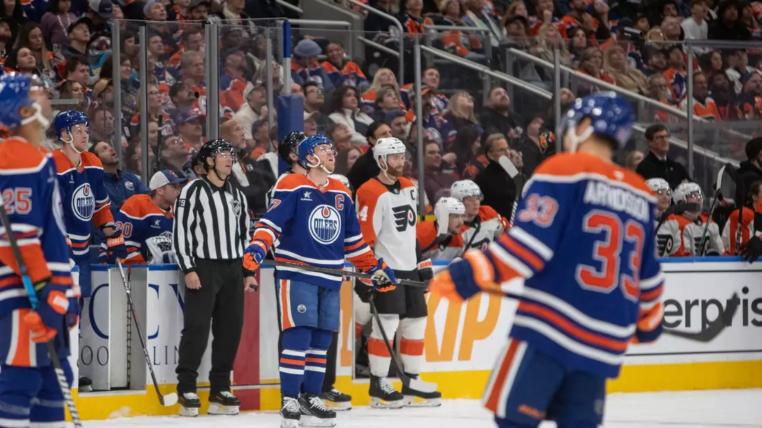 Die Edmonton Oilers haben das Spiel gegen die Philadelphia Flyers am Ende noch gedreht. - Bild: Amber Bracken/The Canadian Press/AP/dpa