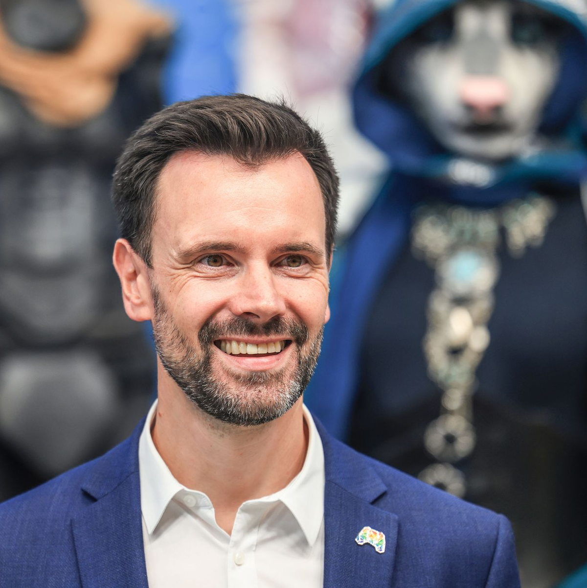 Hat gut lachen: Verbandschef Felix Falk freut sich über den neuen Förderkurs. - Foto: Oliver Berg/dpa