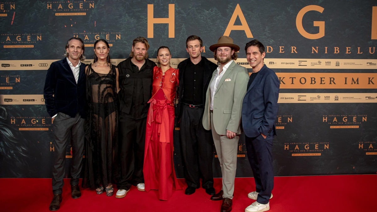 Die größte Sage der Welt: HAGEN - IM TAL DER NIBELUNGEN feiert Premiere in München / Kinostart am 17. Oktober 2024 - Foto: presseportal.de
