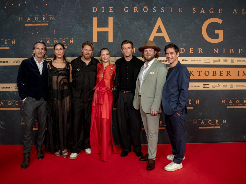 Die größte Sage der Welt: HAGEN - IM TAL DER NIBELUNGEN feiert Premiere in München / Kinostart am 17. Oktober 2024 - Foto: presseportal.de