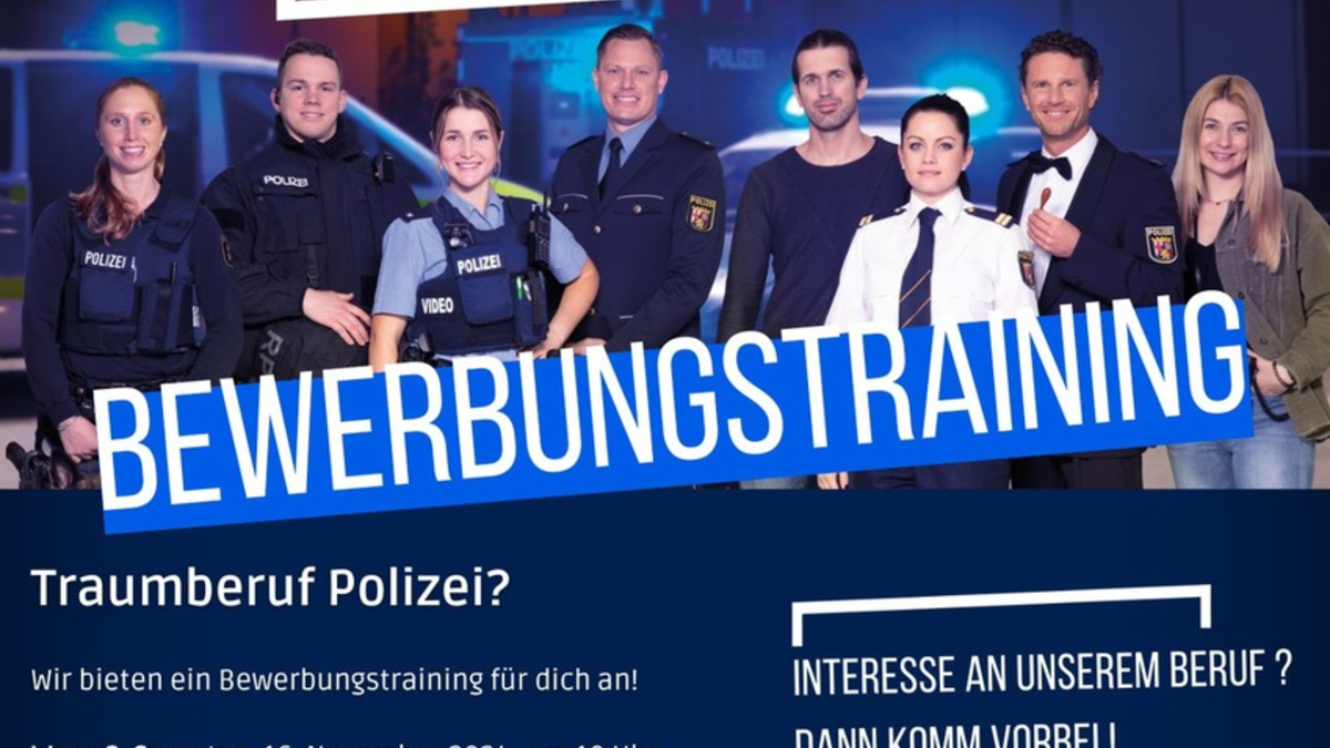 POL-PPRP: Bewerbungstraining in Ludwigshafen - Dein Start für eine Karriere bei der Polizei - Foto: presseportal.de
