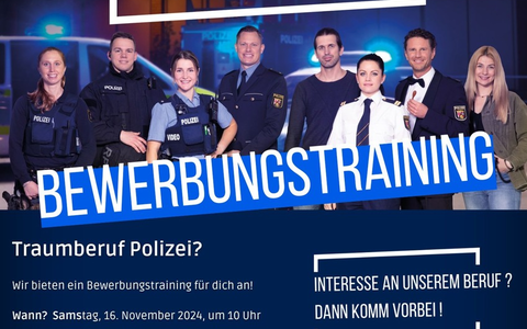POL-PPRP: Bewerbungstraining in Ludwigshafen - Dein Start fĂŒr eine Karriere bei der Polizei - Foto: presseportal.de POL-PPRP: Bewerbungstraining in Ludwigshafen - Dein Start fĂŒr eine Karriere bei der Polizei - Foto: presseportal.de