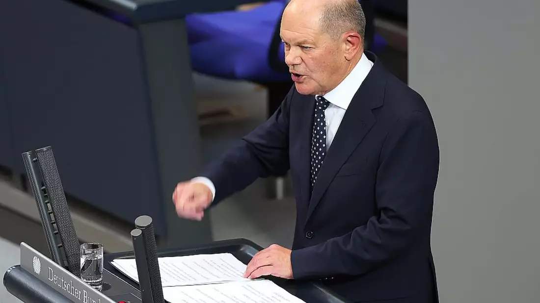 Olaf Scholz am 16.10.2024 - Bild: über dts Nachrichtenagentur