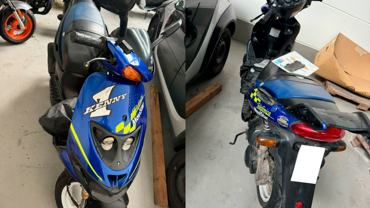 POL-VIE: Kennen Sie diesen Roller? - Foto: presseportal.de