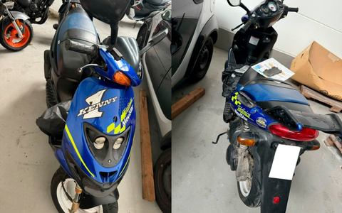 POL-VIE: Kennen Sie diesen Roller? - Foto: presseportal.de