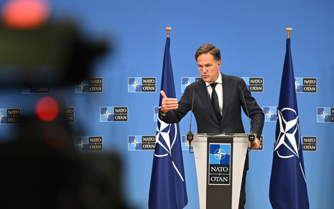 Sieht die Bündnisstaaten auf Kurs: Nato-Generalsekretär Mark Rutte. (Archivbild) - Foto: Harry Nakos/AP/dpa