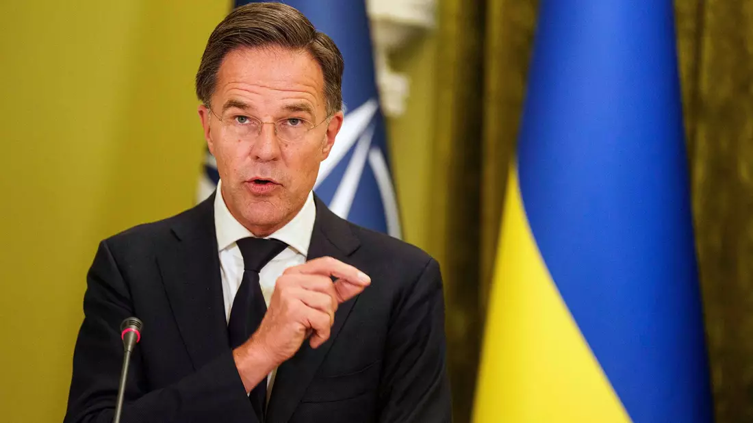 Nato-Generalsekretär Mark Rutte geht davon aus, dass Russland Truppenunterstützung braucht. (Archivbild) - Bild: Evgeniy Maloletka/AP/dpa