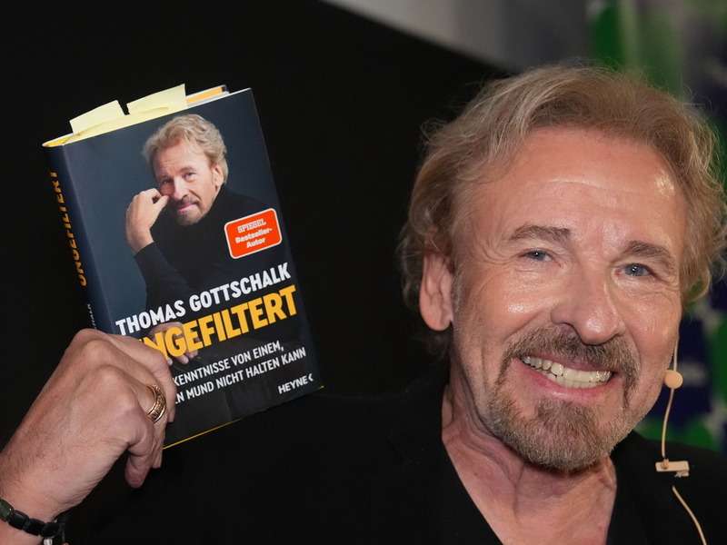 Gottschalk reagierte auch auf die Kritik.  - Foto: Marcus Brandt/dpa