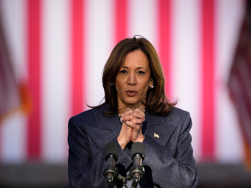 Harris will kein Weiter so in der Regierungspolitik. - Foto: Matt Slocum/AP/dpa