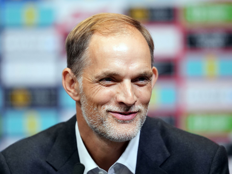 Englands neuer Nationaltrainer Thomas Tuchel freut sich auf das Leben auf der Insel - Foto: John Walton/PA Wire/dpa