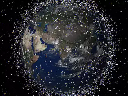 Um die Erde kreisen bereits zigtausende Satelliten aus Metall - nun soll einer aus Holz dazukommen. (Archivbild) - Foto: ESA/dpa