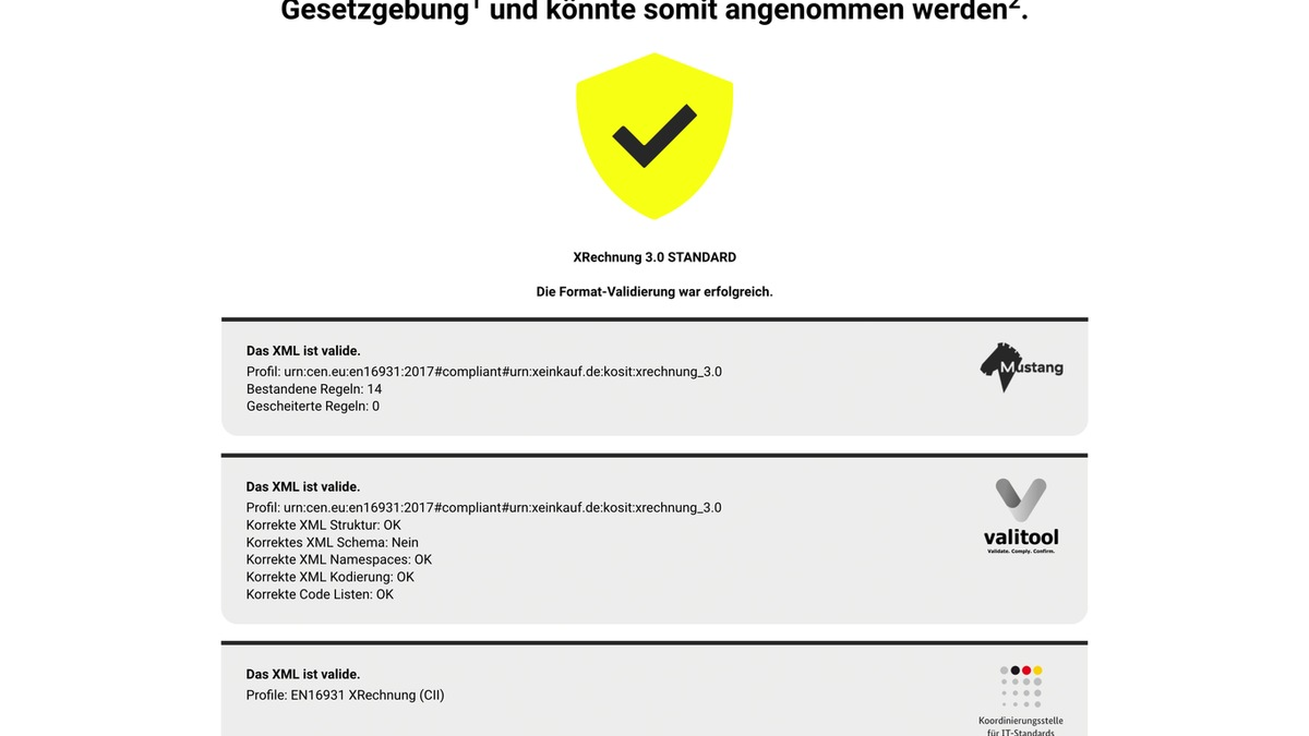 E-Rechnungspflicht: OXSEED stellt kostengünstige Empfangslösung vor / portinvoice by obwyse validiert und archiviert ZUGFeRD und XRechnung - Foto: presseportal.de