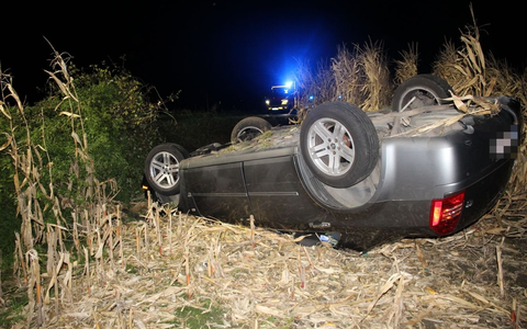 POL-COE: Coesfeld, Lette, Herteler/ Auto überschlägt sich - Foto: presseportal.de