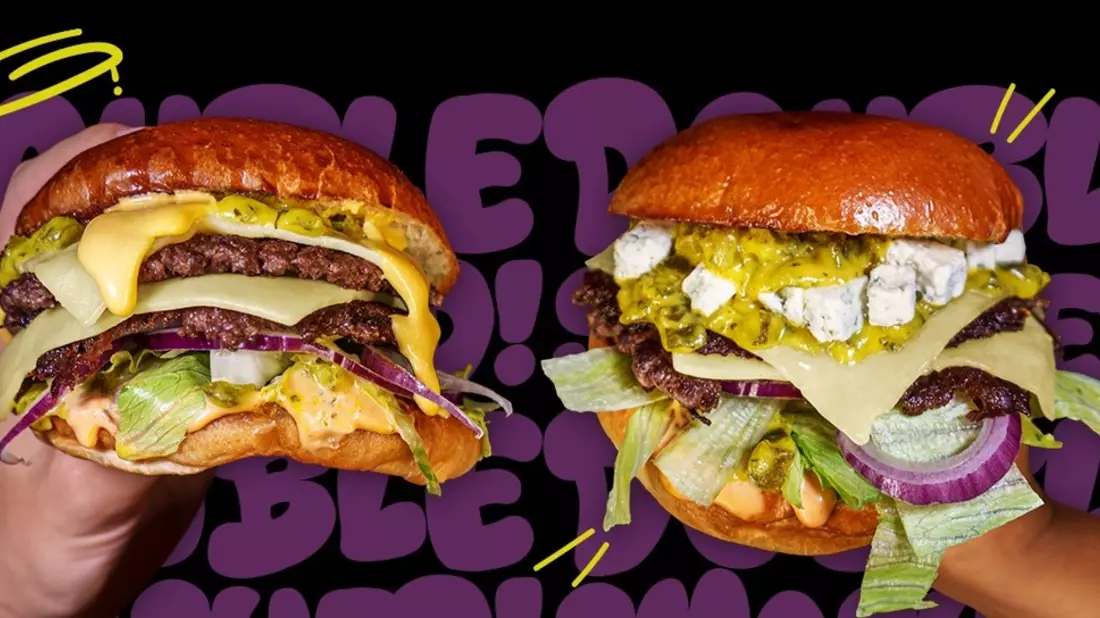 Get Double Smashed: HANS IM GLÜCK bringt Double Smashburger auf den Markt - Bild: presseportal.de