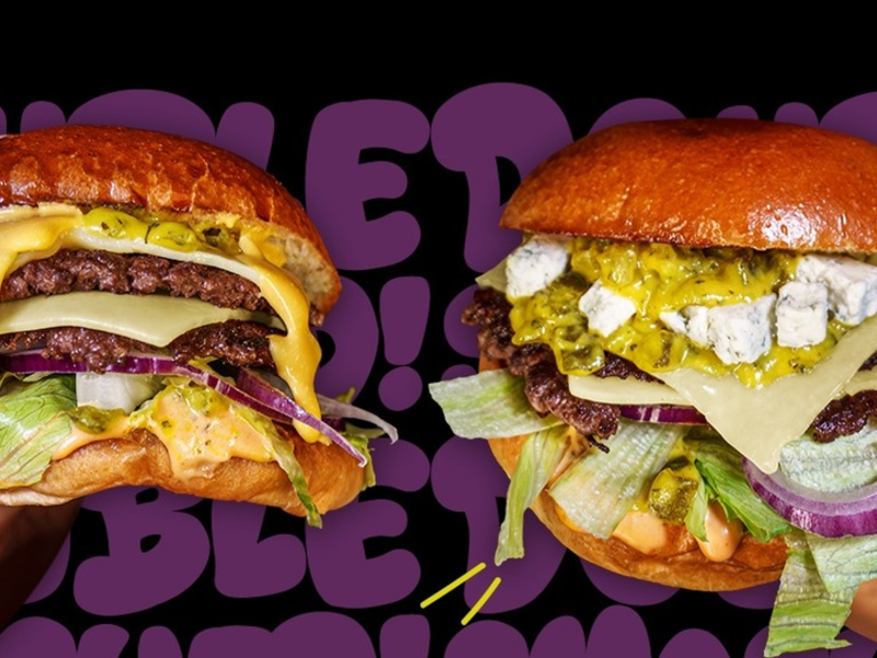 Get Double Smashed: HANS IM GLÜCK bringt Double Smashburger auf den Markt - Foto: presseportal.de