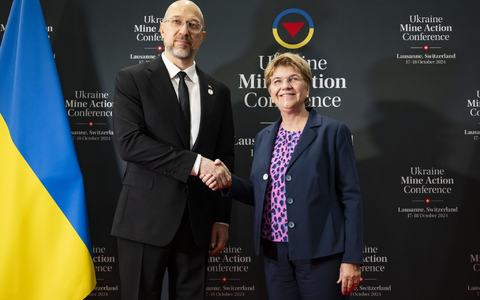 Deutschland gehört zu den größten Geberländern für Minenräumprogramme in der Ukraine. - Foto: Jean-Christophe Bott/KEYSTONE/dpa