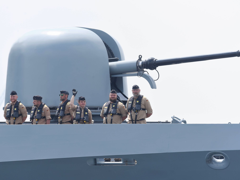 Die Deutsche Marine stellt die Korvette «Ludwigshafen am Rhein» für Unifil. (Archivbild) - Foto: Frank Hormann/dpa-Zentralbild/dpa