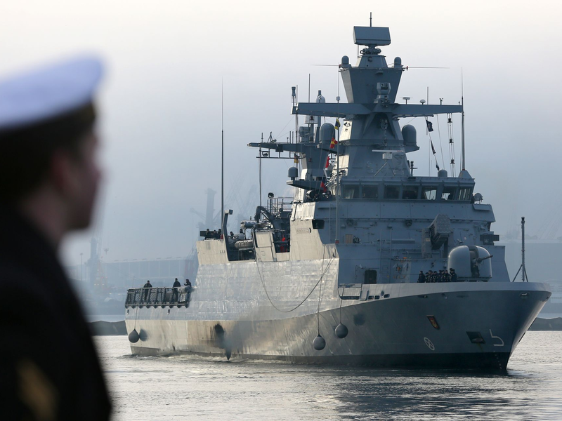  Korvette Ludwigshafen am Rhein - Foto: picture alliance / dpa