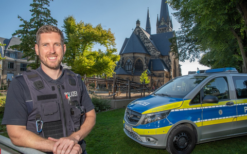 POL-LIP: Detmold. Matty Liebchen: Neuer Bezirksdienstbeamter für Detmold-Mitte. - Foto: presseportal.de