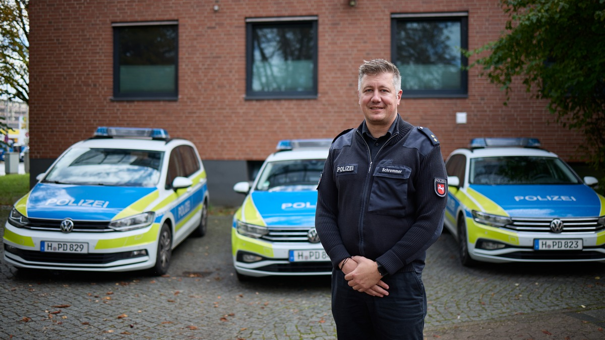 POL-H: Polizeioberrat Sven Schremmer lenkt die Geschicke des Polizeikommissariats Hannover-Döhren - Foto: presseportal.de