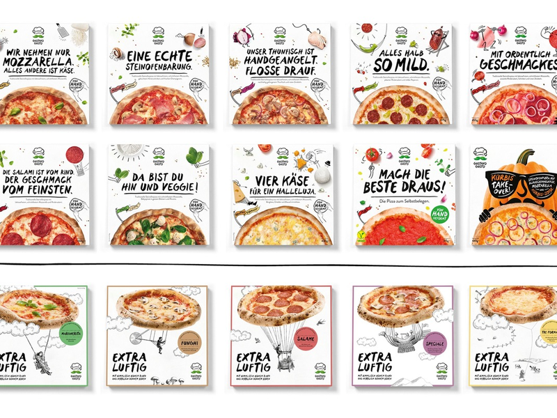 Sonne satt mal anders - der Premium-Tiefkühlhersteller Gustavo Gusto produziert mit PV-Anlage von E.ON 1,3 Mio. Pizzen mit Sonnenstrom - Foto: presseportal.de