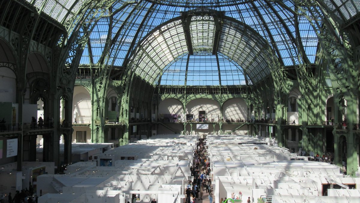 Hervorragende Resonanz auf der Art Basel Paris - Foto: Sabine Glaubitz/dpa