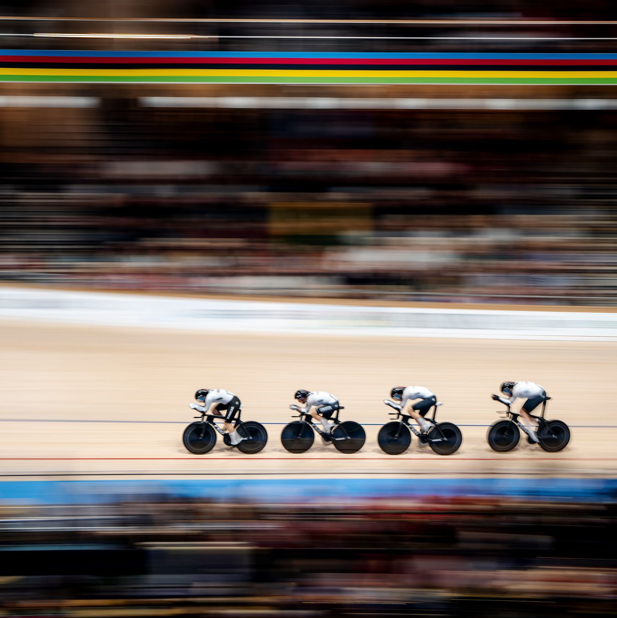 Der deutsche Frauen-Vierer holt sich eine Medaille. - Foto: Mads Claus Rasmussen/Ritzau Scanpix Foto/AP/dpa