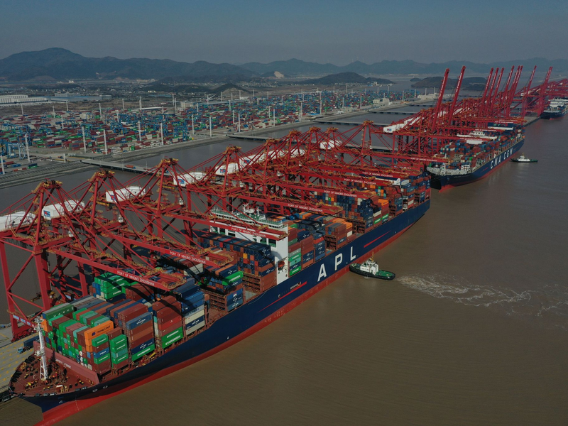 Chinas Wirtschaft ist im dritten Quartal erneut langsamer gewachsen. (Archivbild).  - Foto: Huang Zongzhi/XinHua/dpa