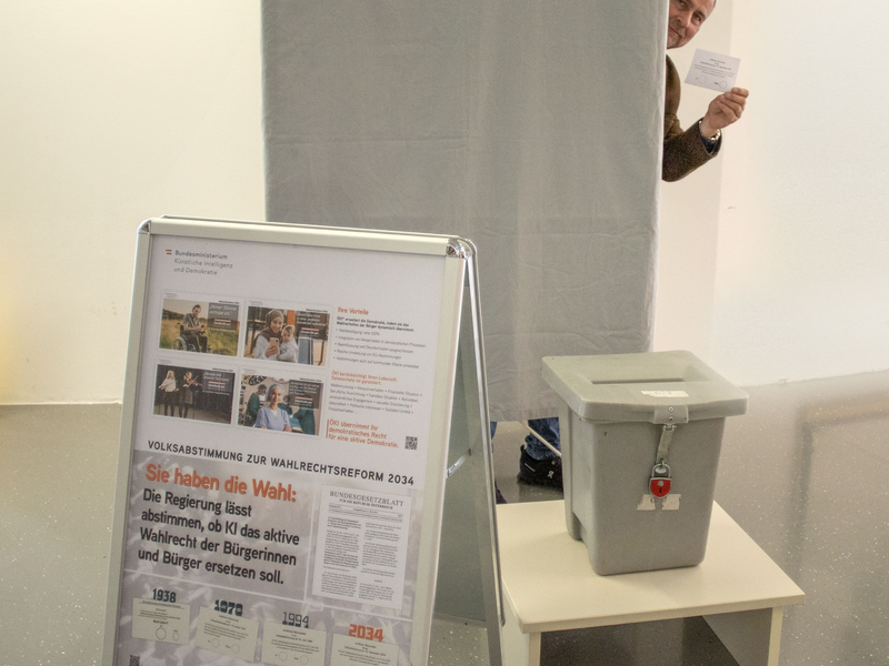 Wahlrechtsreform 2034 - Foto: versal.at über pressetext.de