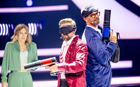 Jeannine Michaelsen Klaas Heufer-Umlauf Joko Winterscheidt Duell um die Welt - Foto: Joyn/Nadine Rupp, presseportal.de