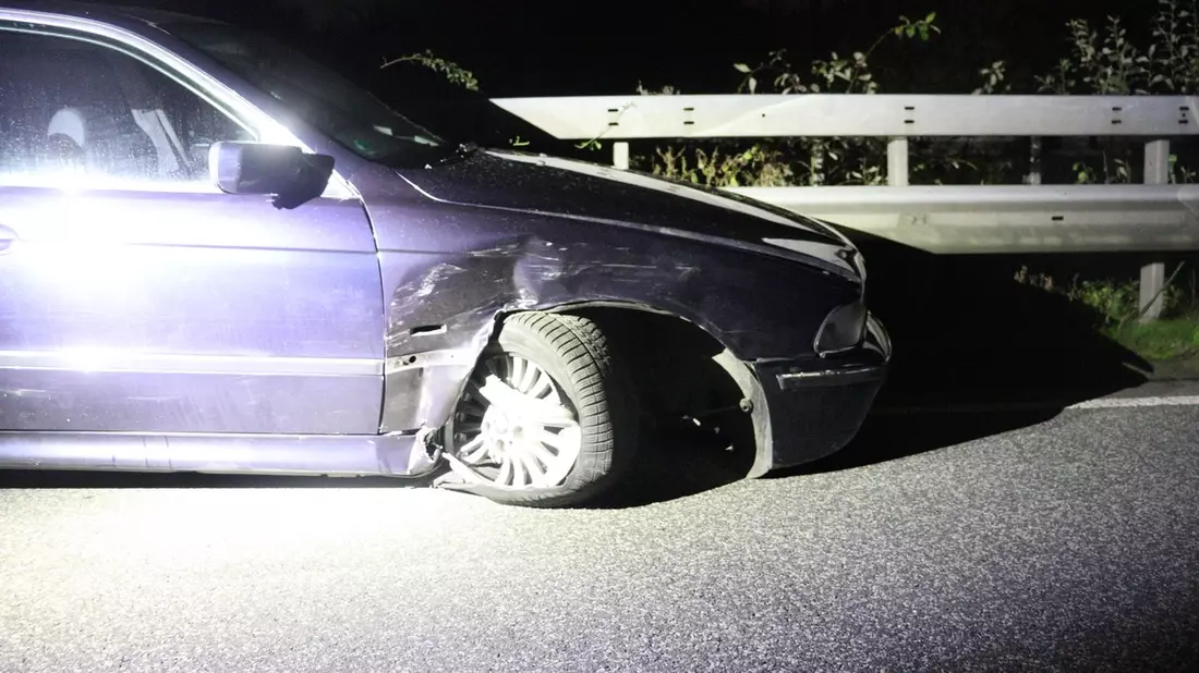 POL-HF: Verkehrsunfall auf der Umgehungsstraße- Fahrer nach Flucht gestellt - Bild: presseportal.de