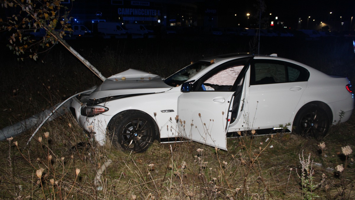 POL-DN: Unfall auf der Stockheimer Landstraße - Foto: presseportal.de