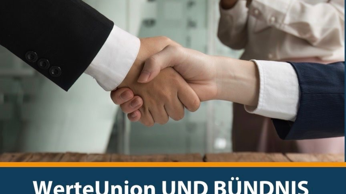 WerteUnion und BÜNDNIS DEUTSCHLAND wollen zu einer Partei verschmelzen - Foto: presseportal.de
