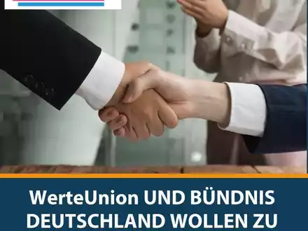 WerteUnion und BÜNDNIS DEUTSCHLAND wollen zu einer Partei verschmelzen - Foto: presseportal.de