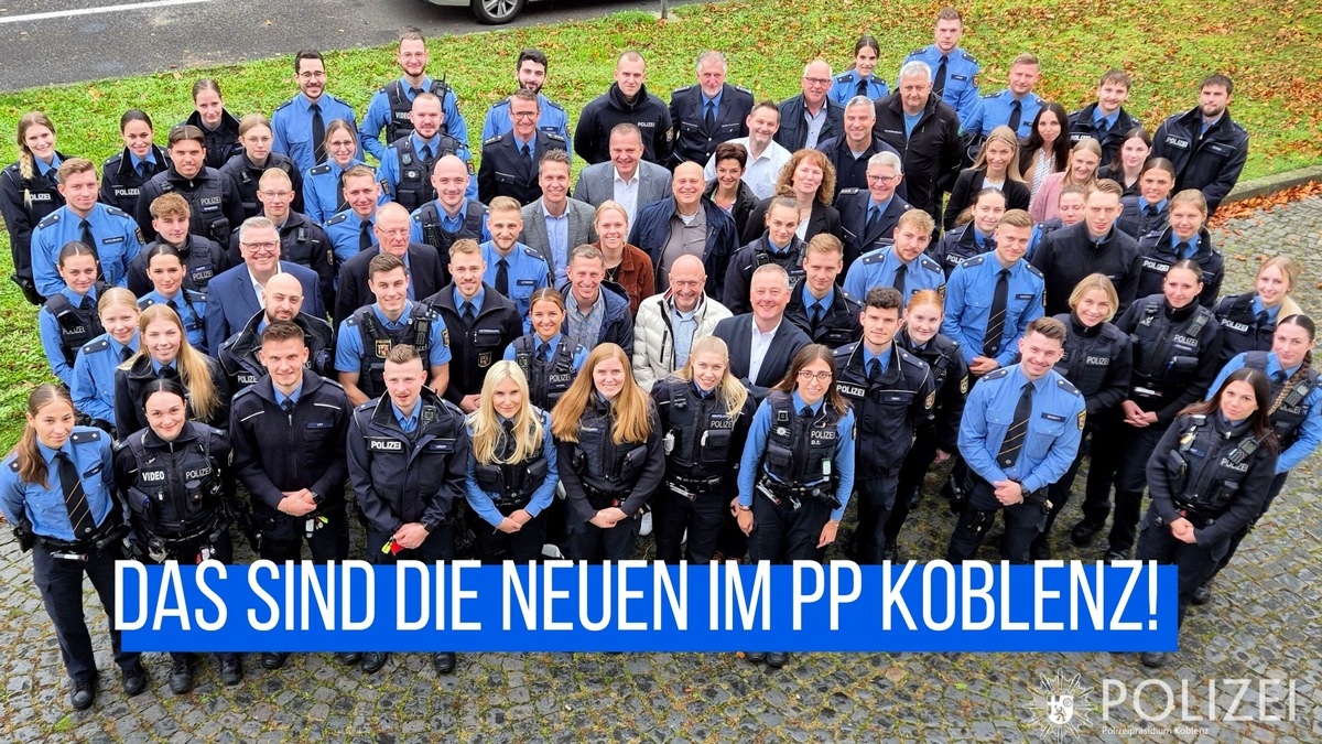 POL-PPKO: Herzlich willkommen im PP Koblenz! - Foto: presseportal.de