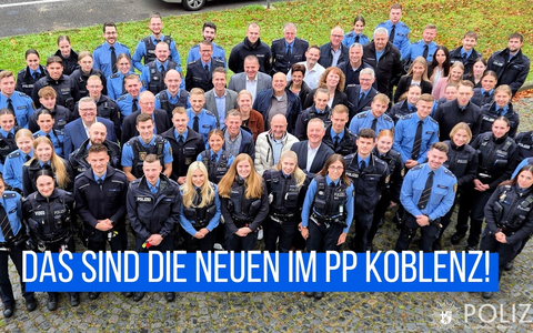 POL-PPKO: Herzlich willkommen im PP Koblenz! - Foto: presseportal.de