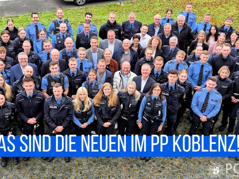POL-PPKO: Herzlich willkommen im PP Koblenz! - Foto: presseportal.de