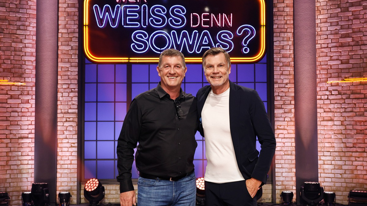 Vom Europameister zum Quizmeister: Thomas Helmer und Thomas Strunz bei 