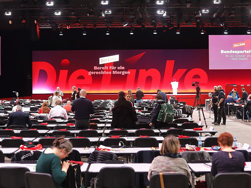 Linke-Parteitag am 18.10.2024 - Foto: über dts Nachrichtenagentur