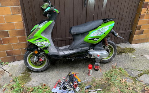 LPI-SLF: Eigentümer von sichergestelltem Roller gesucht - Foto: presseportal.de