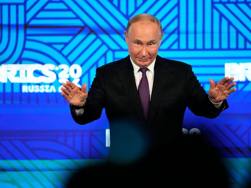 Putin wertet Gerede über Atomwaffen Kiews als Provokation. (Archivbild) - Foto: Alexander Zemlianichenko/Pool AP/AP