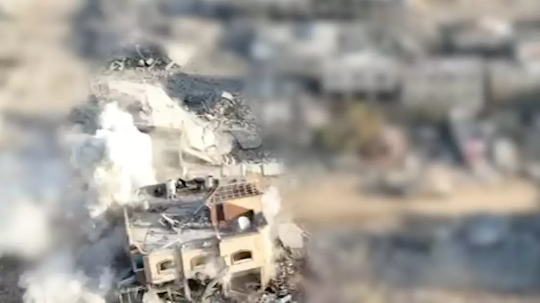 Medienberichten zufolge feuerten ein Scharfschütze und ein Panzer auf Sinwar. Getötet wurde er durch einen Schuss in den Kopf. - Bild: -/Israel Defense Force via AP/dpa